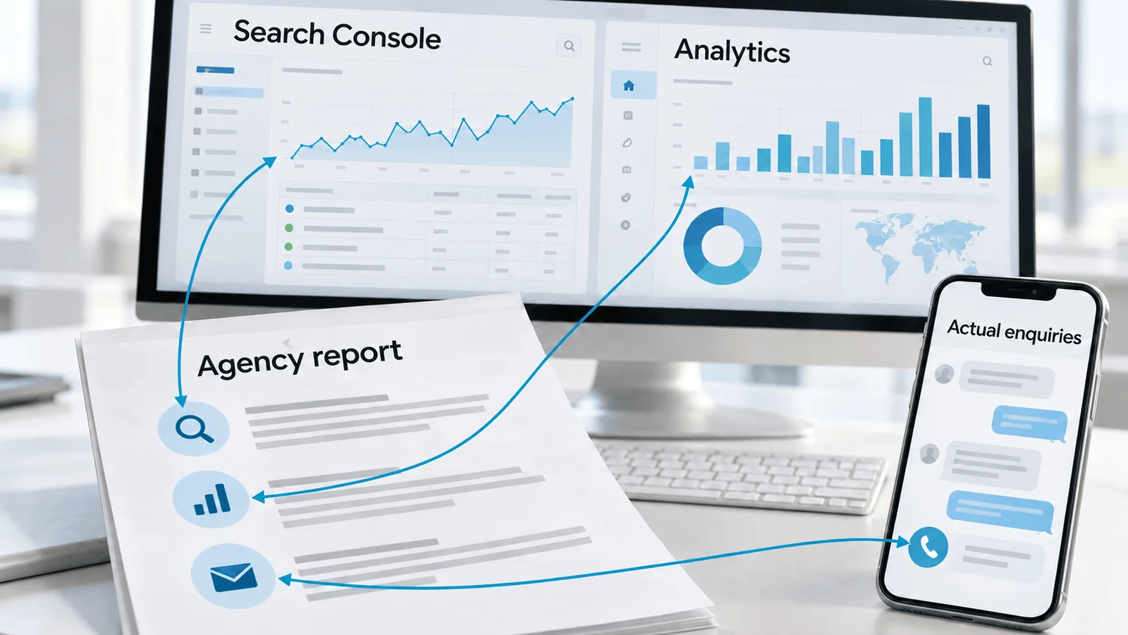 How can I check the results in this SEO report