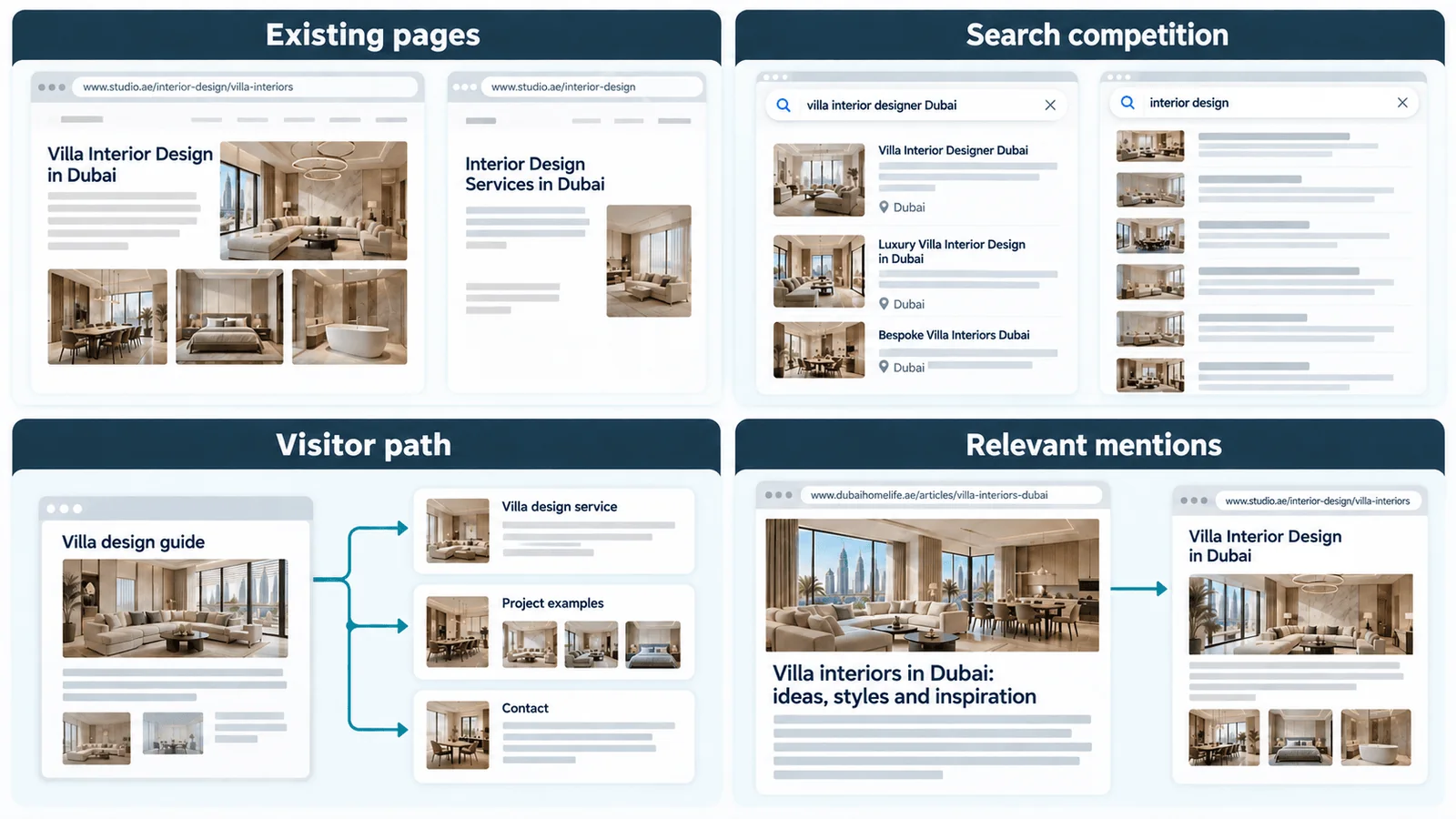 How your starting point changes how long each SEO step takes