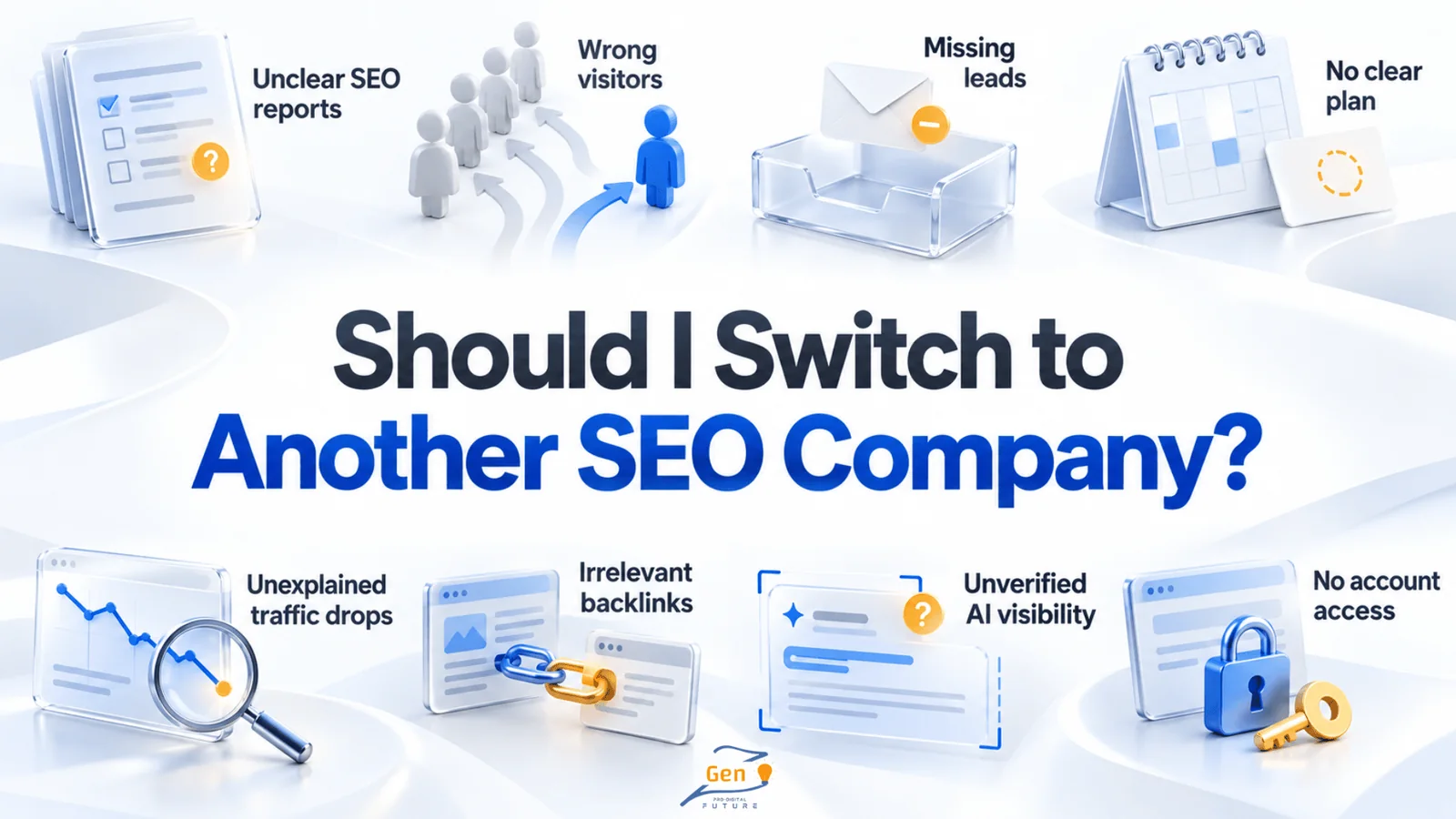 Should I switch to another SEO company eight warning signs to check