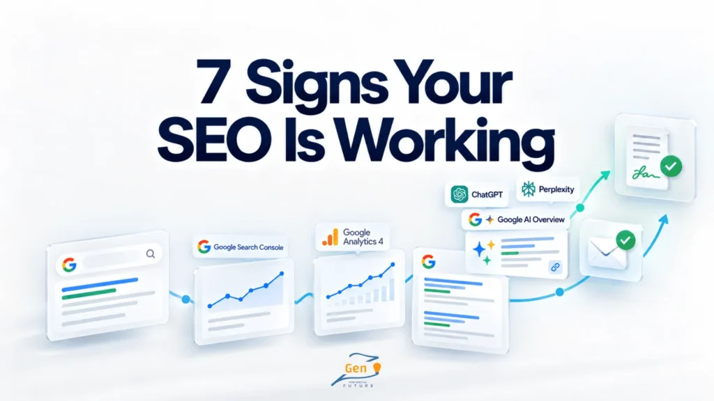 7 signs your SEO is working before you reach page one in Google