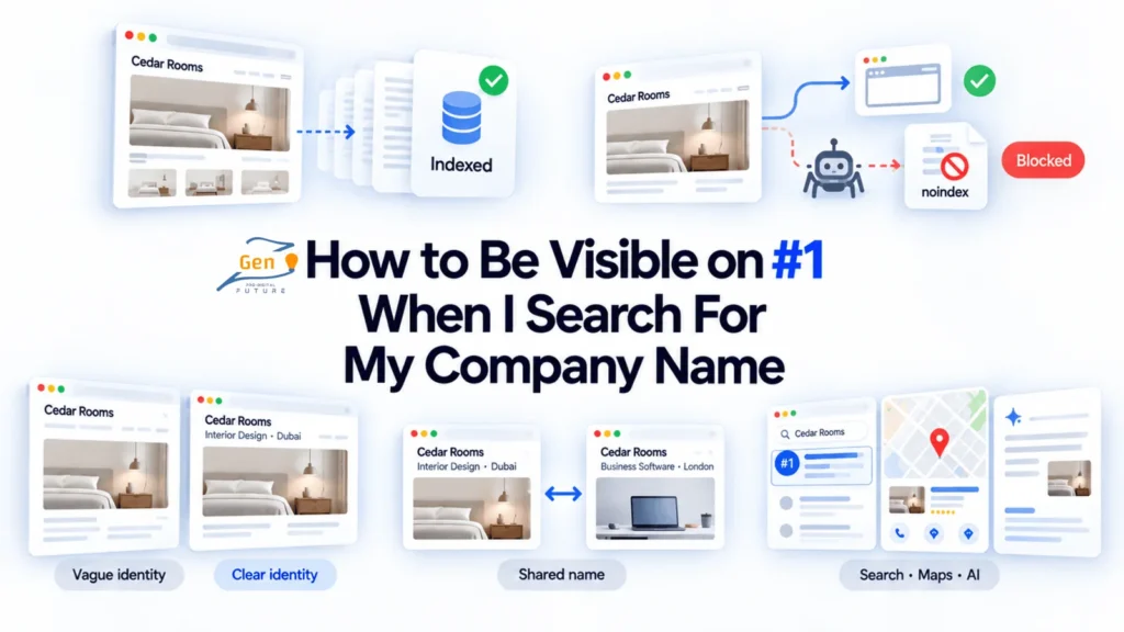 Website not showing on Google when you search your company name here is what to fix