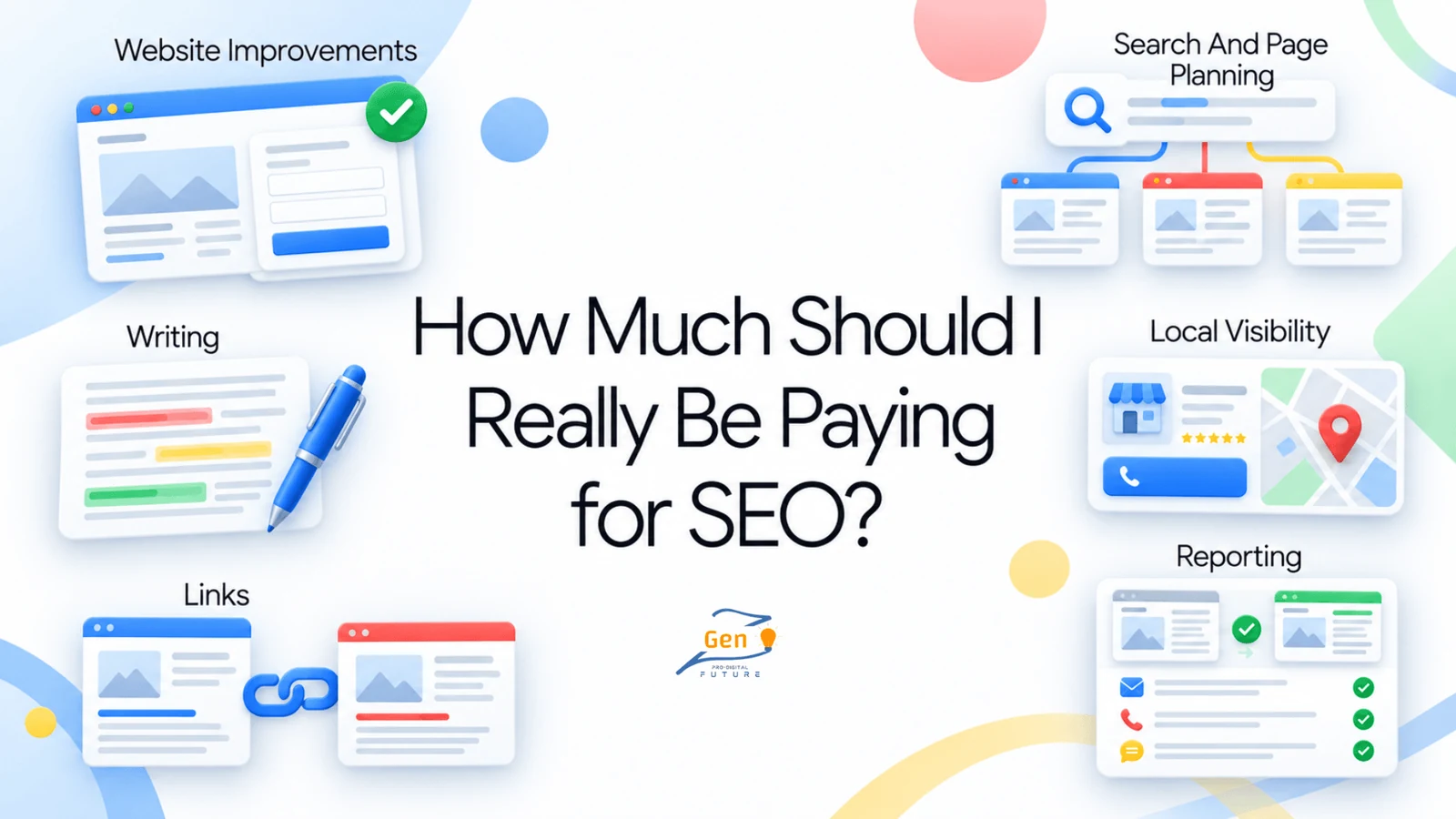 seo budget for a small service business and how much to pay for seo