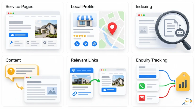service business tasks an seo agency or in house seo specialist would handle